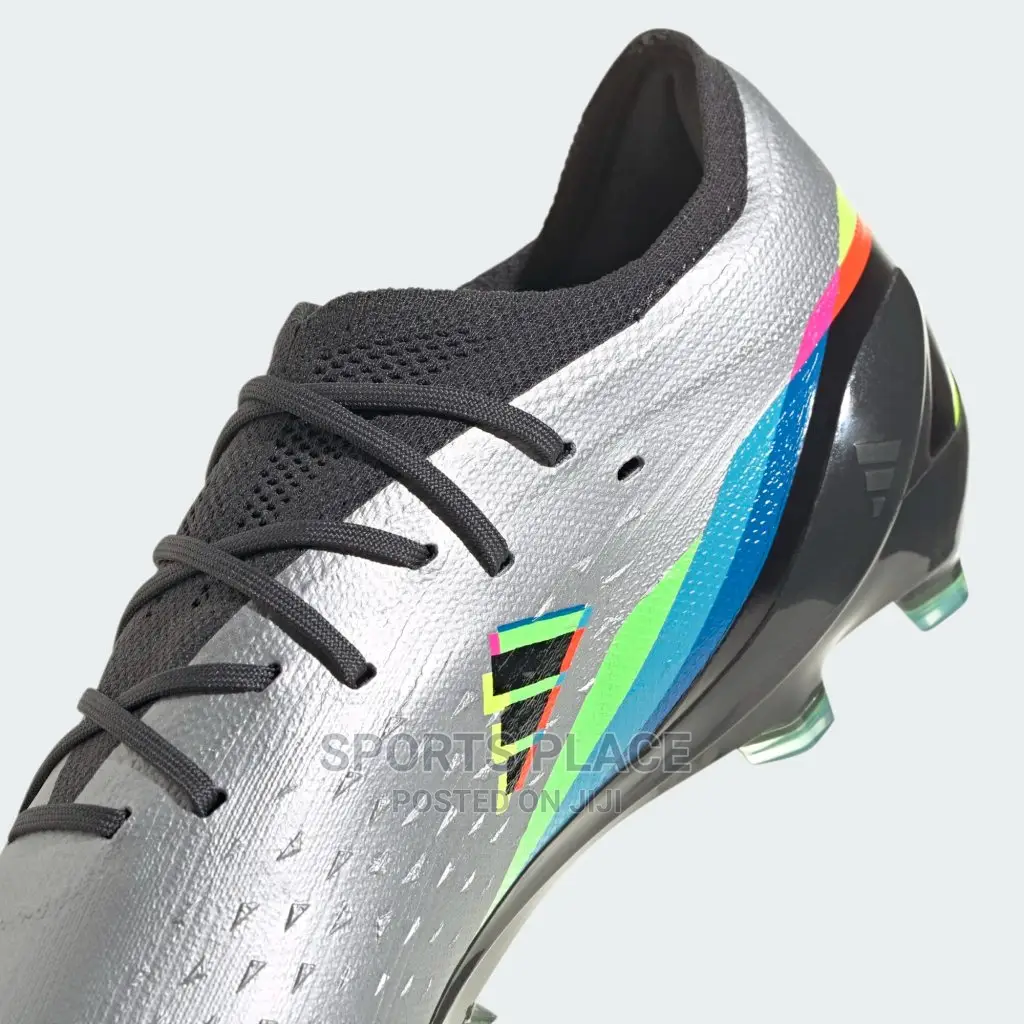 Adidas X Speedportal.1 Silver Metallic Gray Football Boots