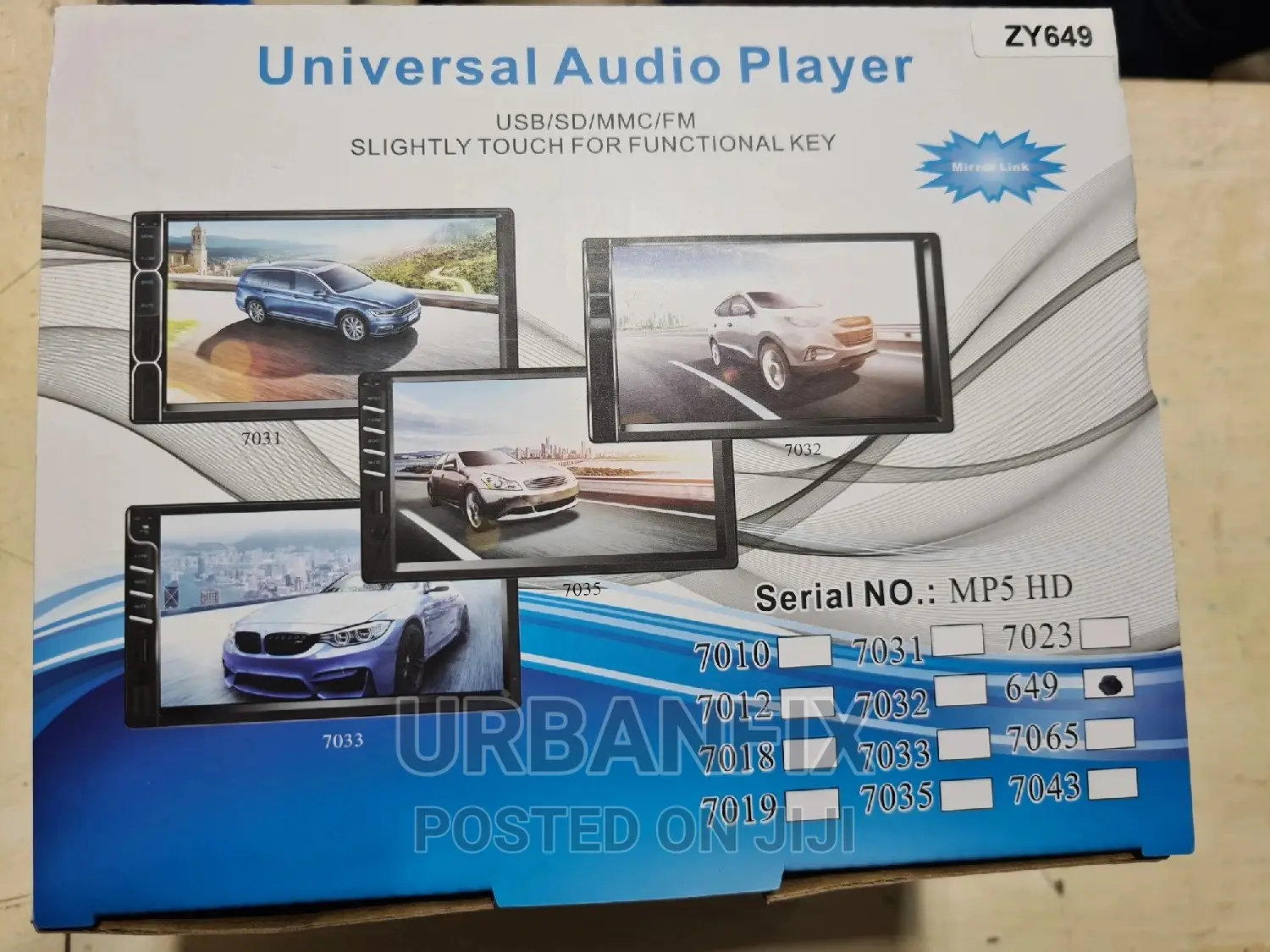 Brand New Bluetooth Car Radio With 7 Inch Screen and Usb