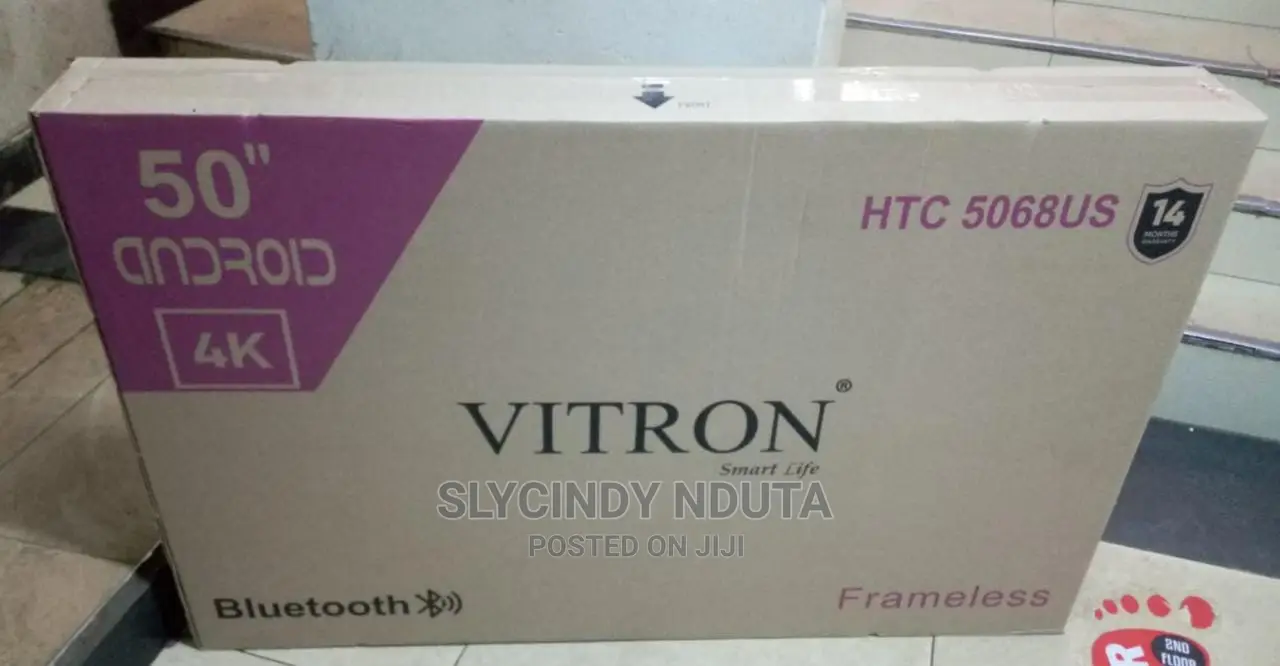 Vitron 50"Android Frameless (New)