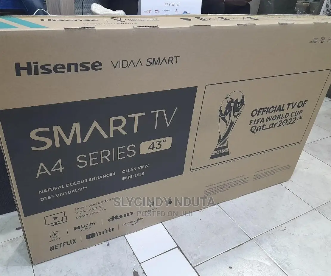 Hisense Vidaa Smart A4 Series 43"(New)