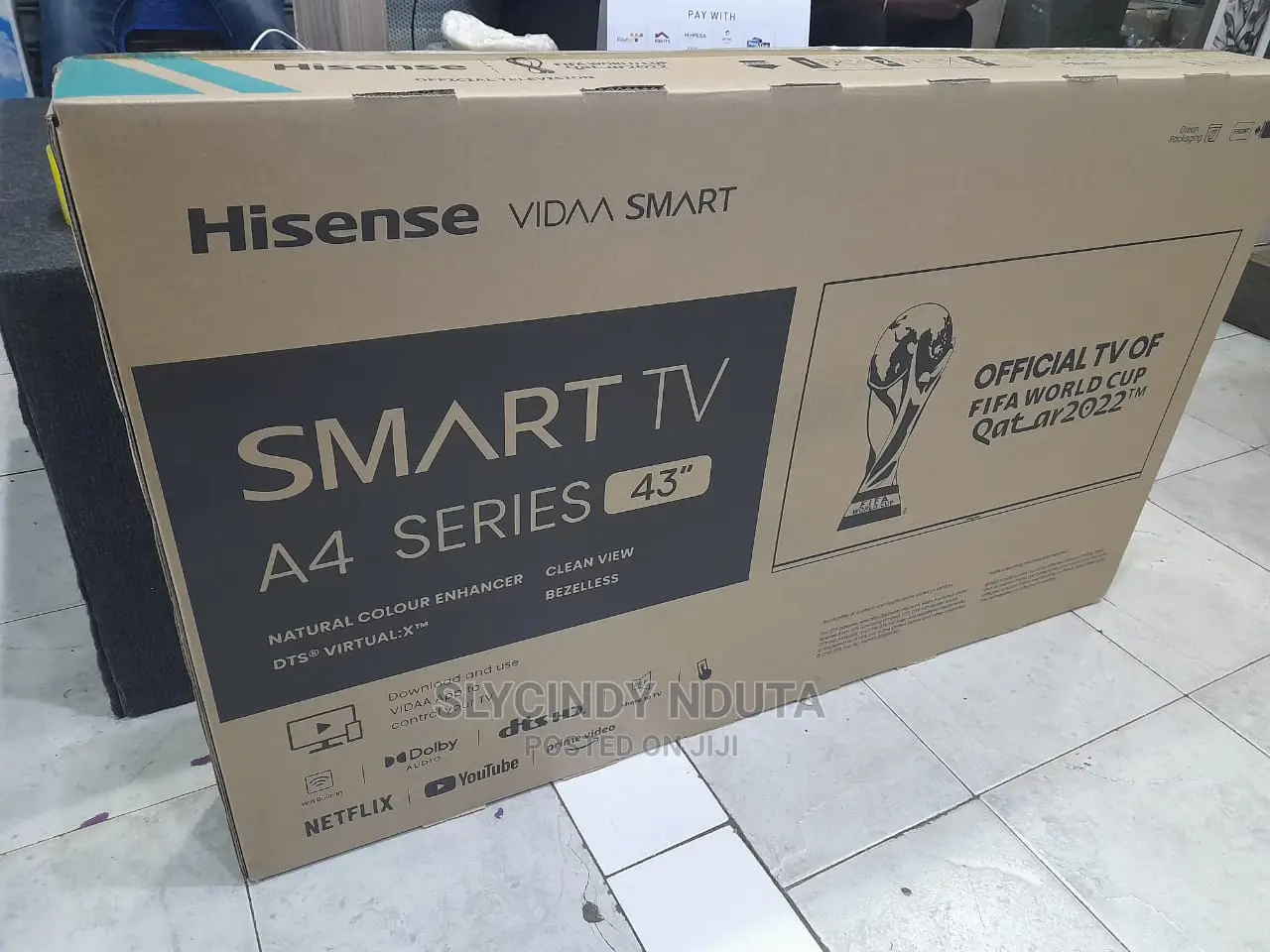 Hisense Vidaa Smart A4 Series 43"(New)