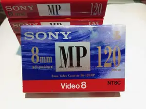 Sony 8mm Video Cassette P6-120mp Video8 NTSC