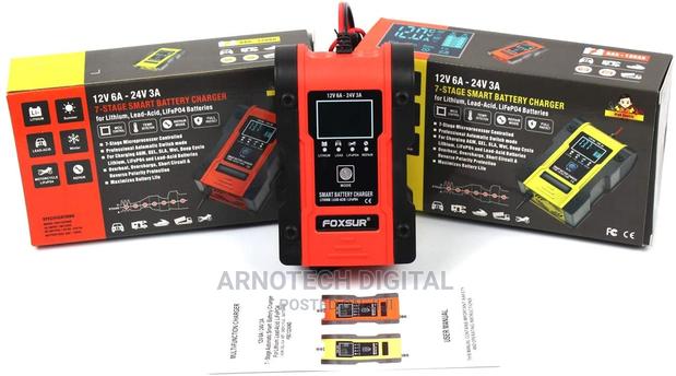 Lithium Lead Acid 12/24v Universal Battery Charger