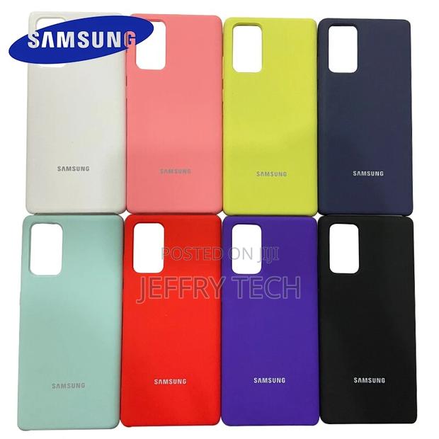 Samsung Galaxy S20 Ultra Note 10 Plus Silicone Cover Soft-To - thumbnail 3