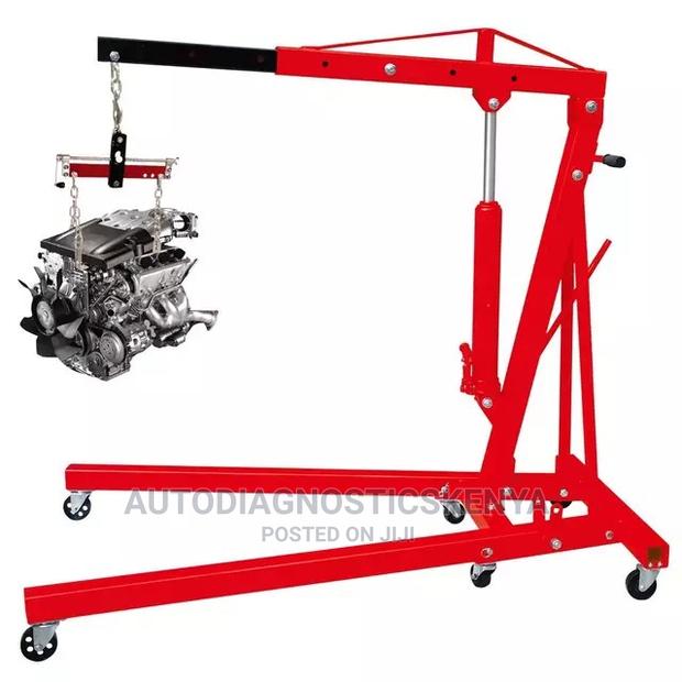 Heavy Duty 2ton Foldable Car Engine Hoist Hydraulic Crane - main view