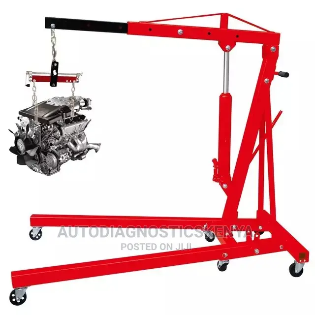 Heavy Duty 2ton Foldable Car Engine Hoist Hydraulic Crane in Nairobi