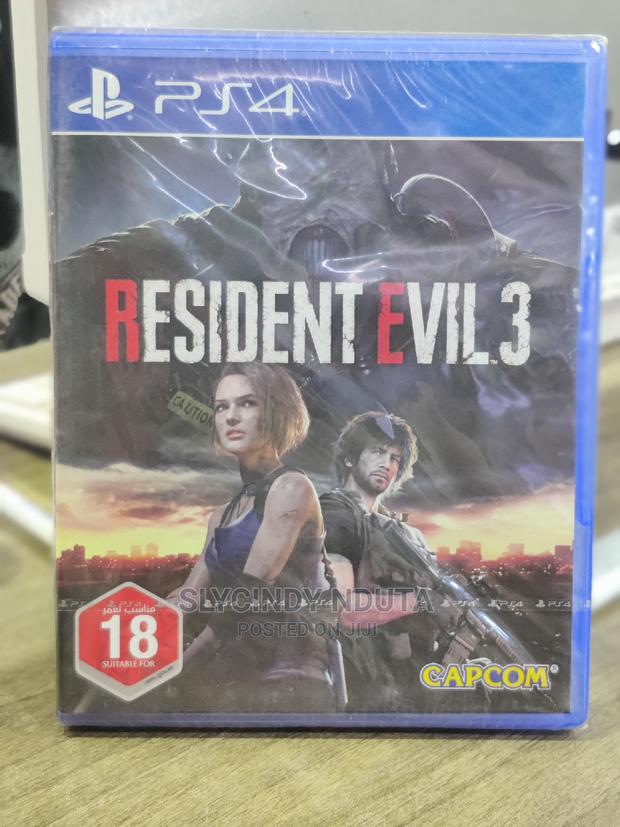 Ps4 Resident Evil 3 (New) - main view