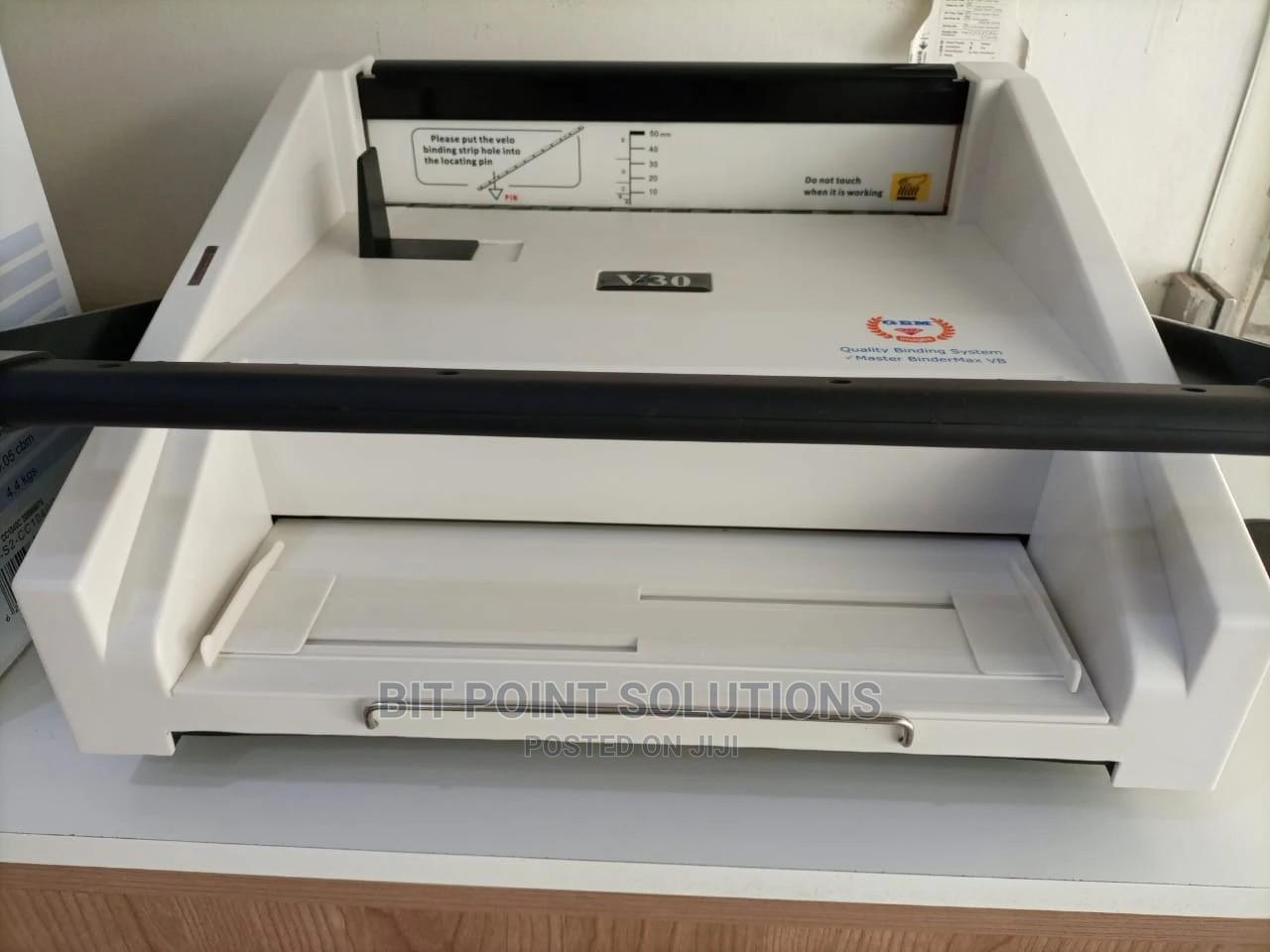 Velo Binder V30 Machine in Nairobi Central Stationery, Bit Point