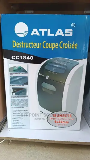 Atlas Cc1840 Shredder Cross Cut