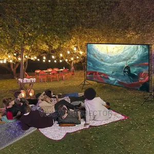 100 Inch Projector Screen and Stand