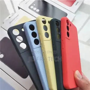 Samsung Galaxy S22plus S22+ Case Silky Silicone Cover Soft-T