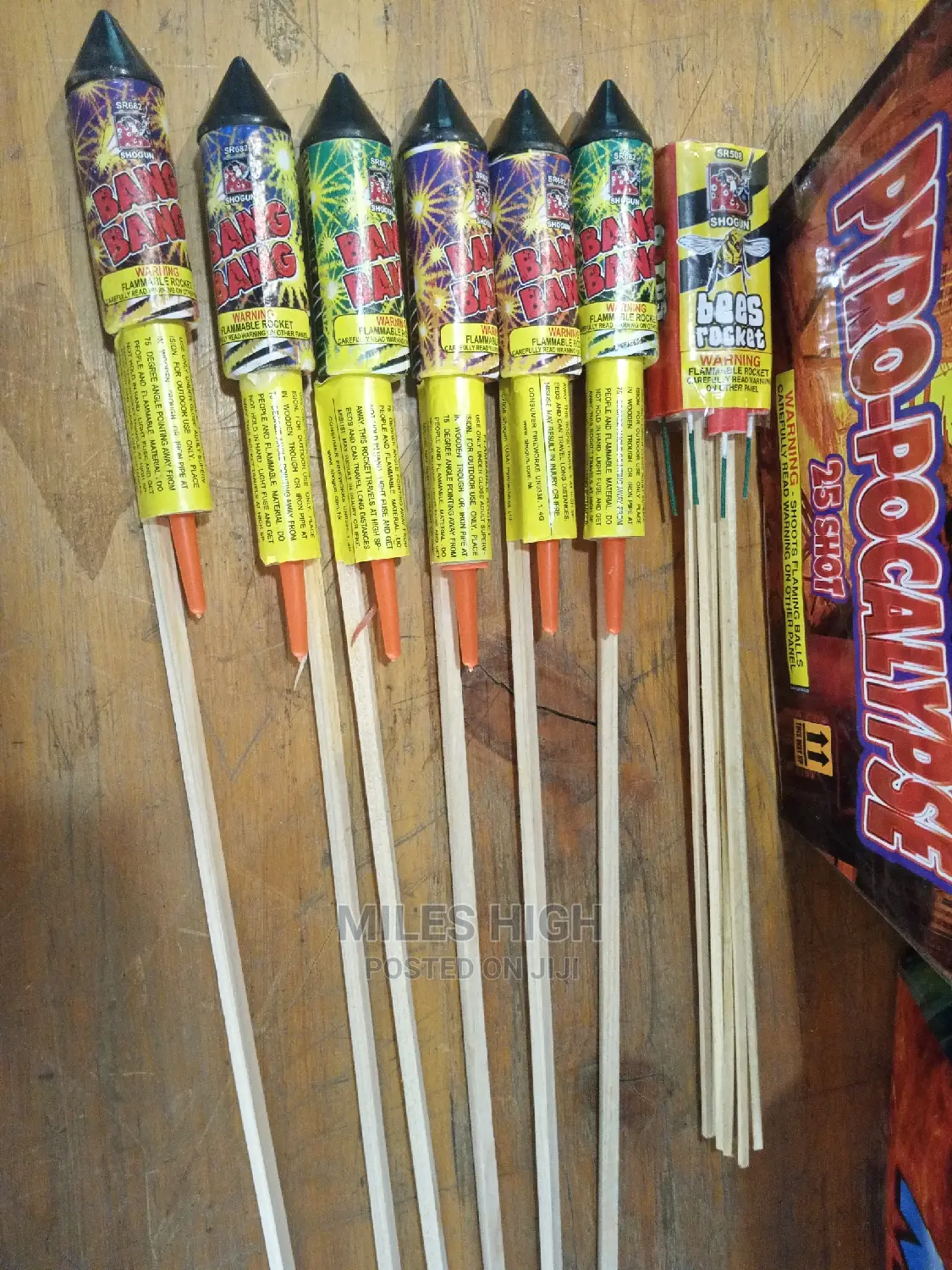 High Velocity Rocket Fireworks
