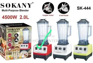 Sokany Commercial Blender 4500W