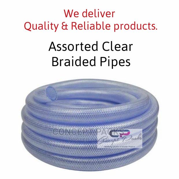 Clear Braided Pipe 1/2 X 30mtrs