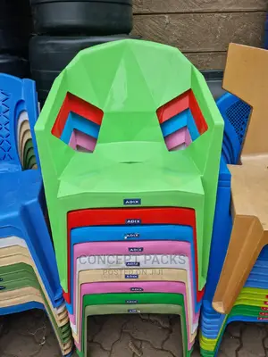 Diamond Plastic Chair. Assorted Colours Available.