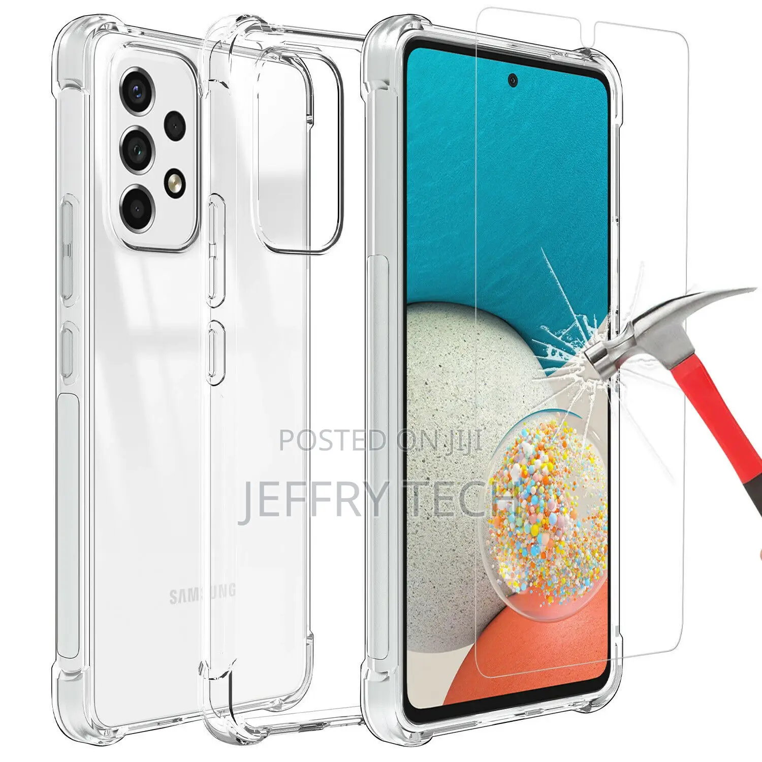 Samsung Galaxy A73 5G Premium Antiburst Clear Armor Shockpro