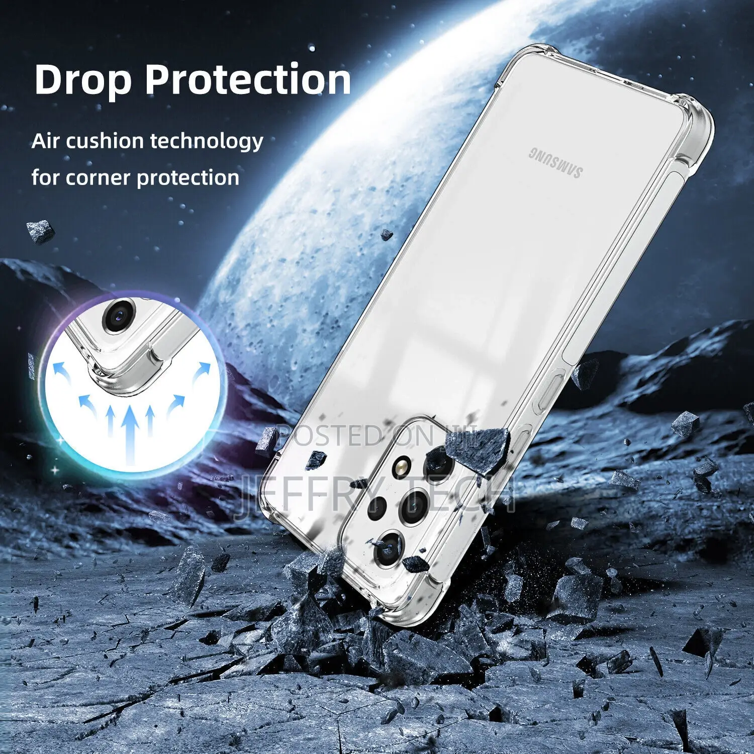 Samsung Galaxy A53 5G Premium Antiburst Clear Armor Shockpro