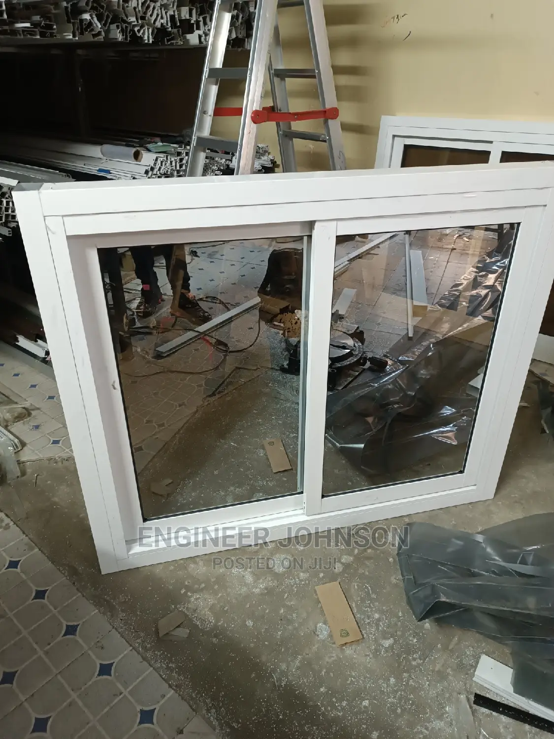 White Sliding Windows