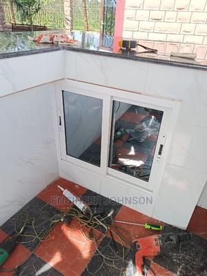 White Sliding Windows - main view