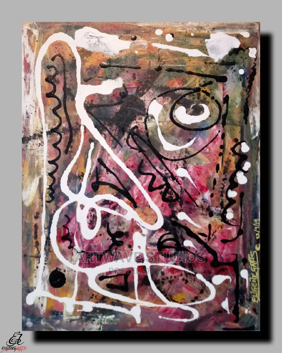 African Art Wall Painting