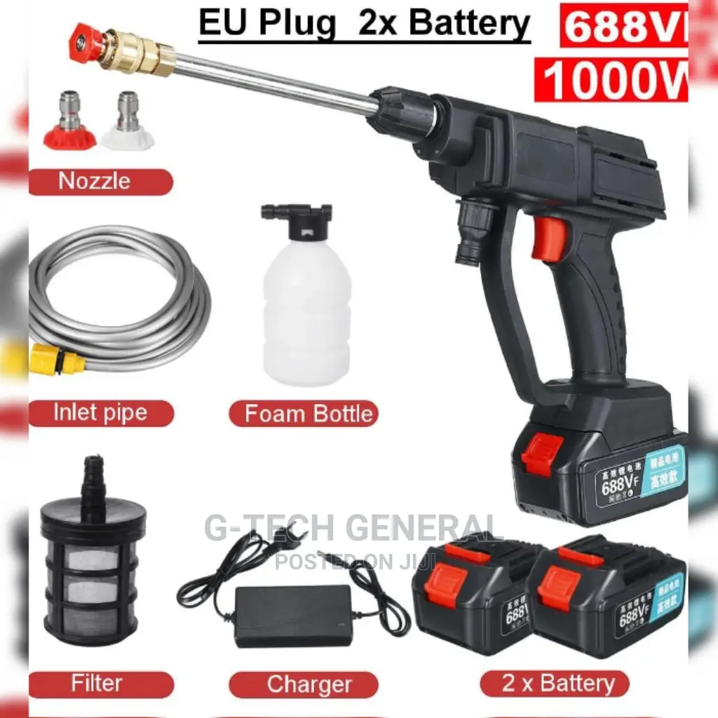 Wireless Car Wash Spray Guy With Portable Lithium Battery