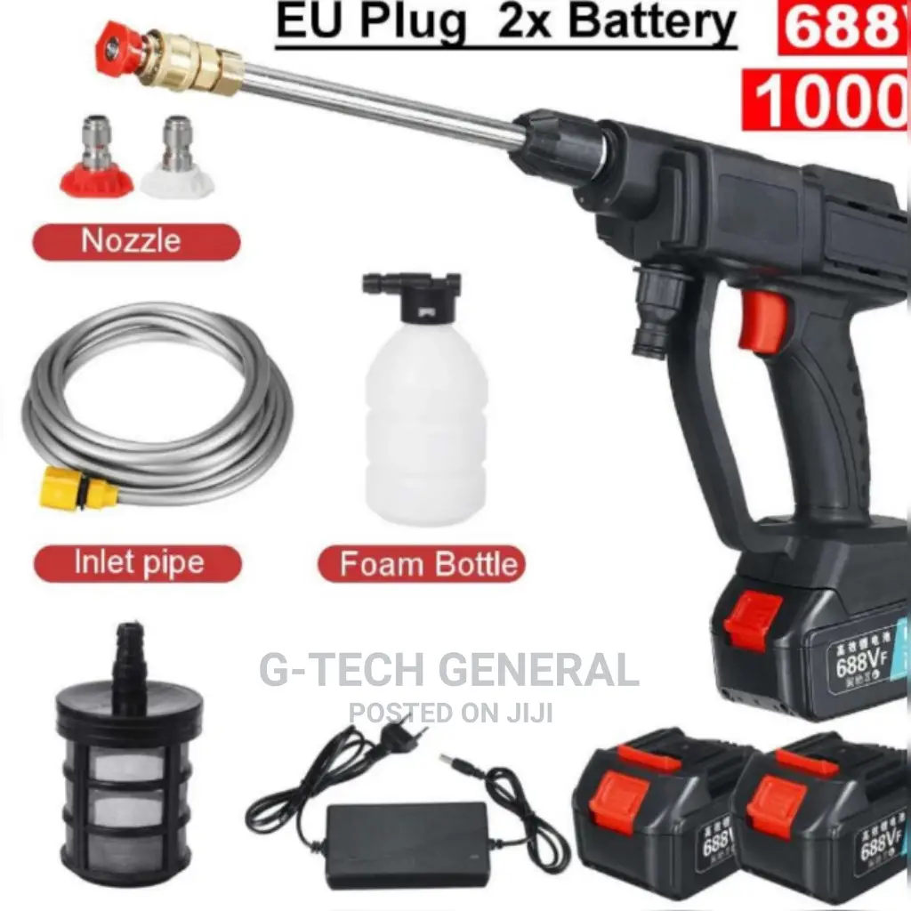 Wireless Car Wash Spray Guy With Portable Lithium Battery