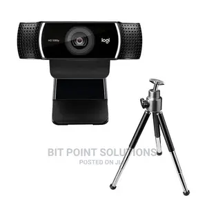 Logitech C922 Webcam With Tripod Stand