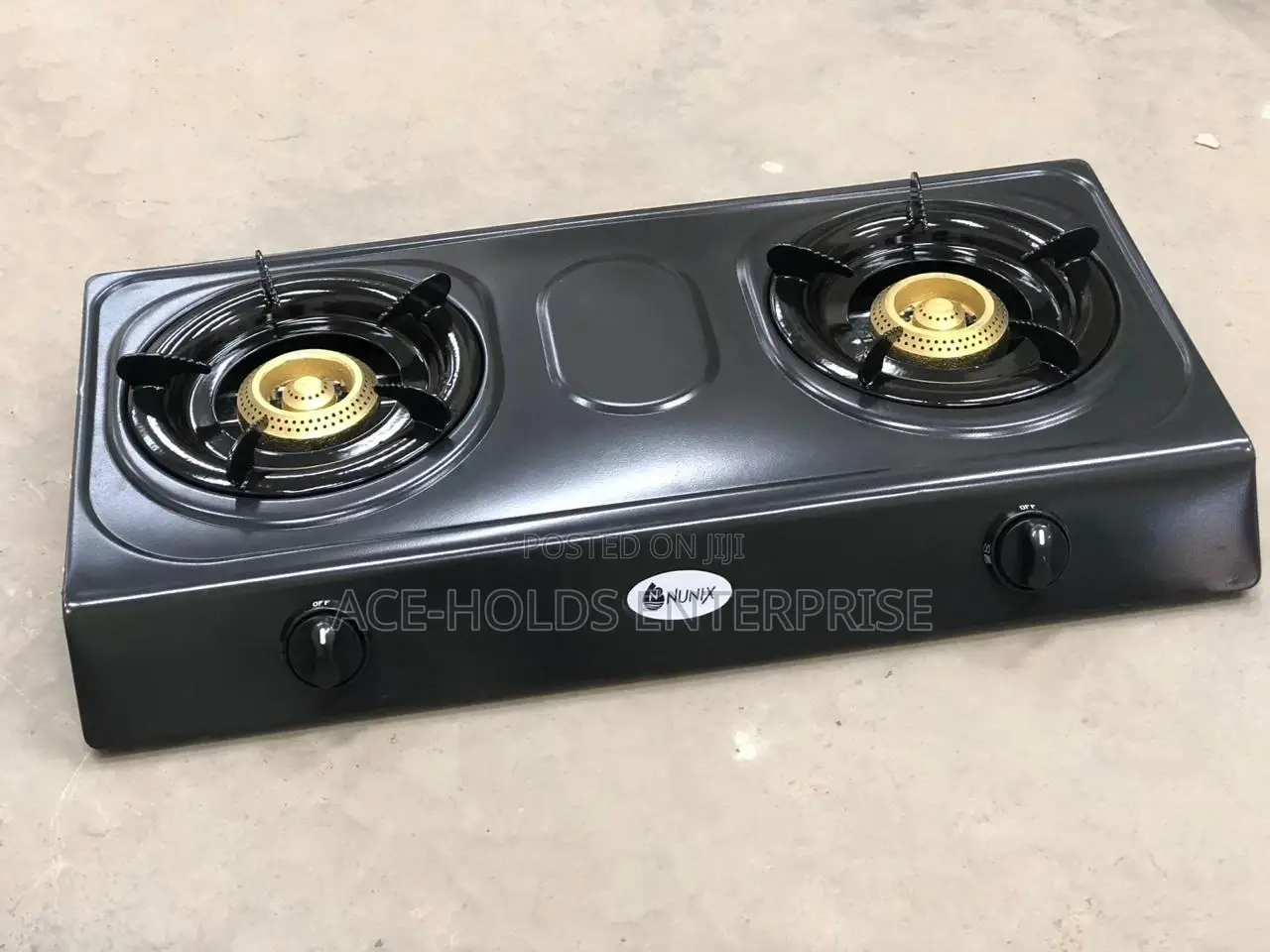 Nunix Stainless Steel Cooker 2 Burner