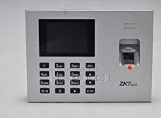 Time Attendance and Access Control - main view