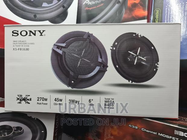 Sony 6 Inch 3 Way Midrange Speakers
