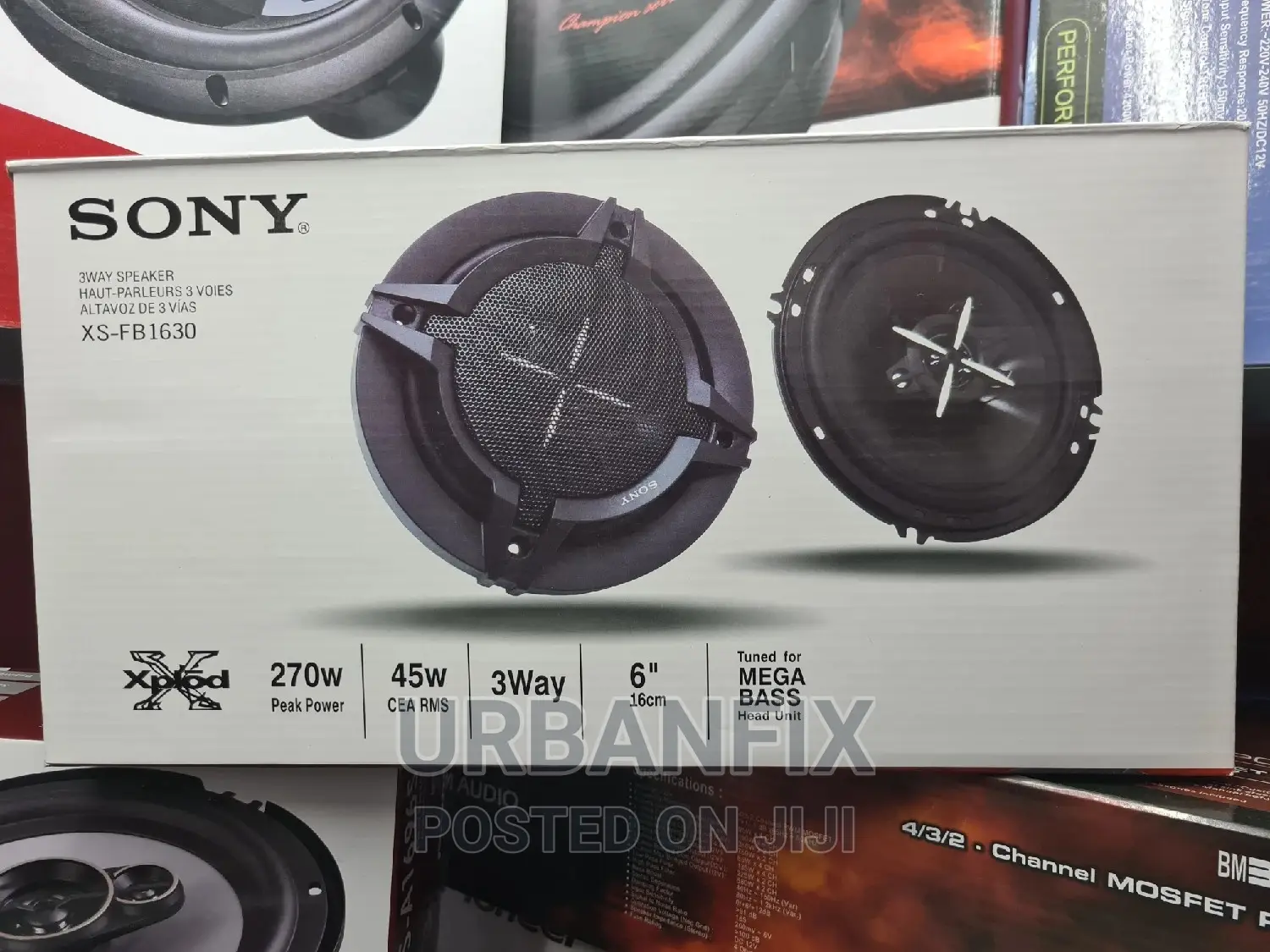 Sony 6 Inch Mega Bass Midrange Speakers
