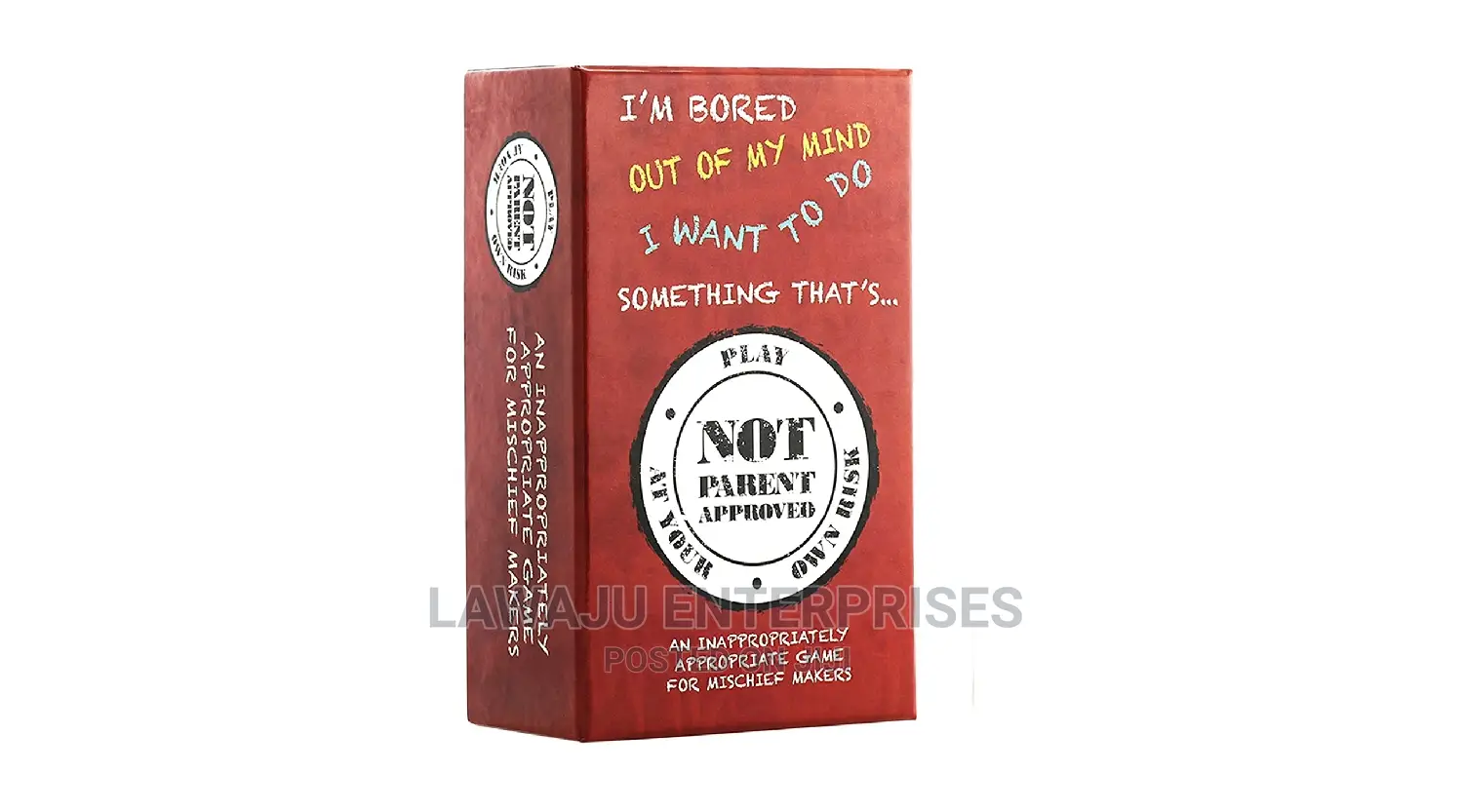 Not Parent Approved Card Game for Mischief Makers Ages 8+
