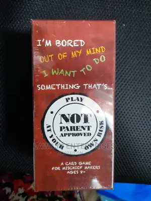 Not Parent Approved Card Game for Mischief Makers Ages 8+