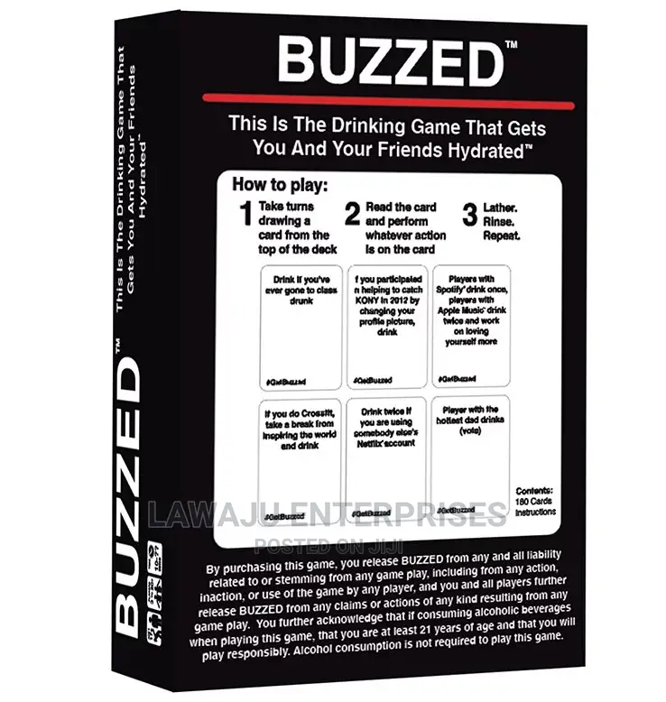 Buzzed Drinking Game