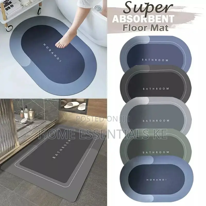 Super Absorbent Bathroom Mats