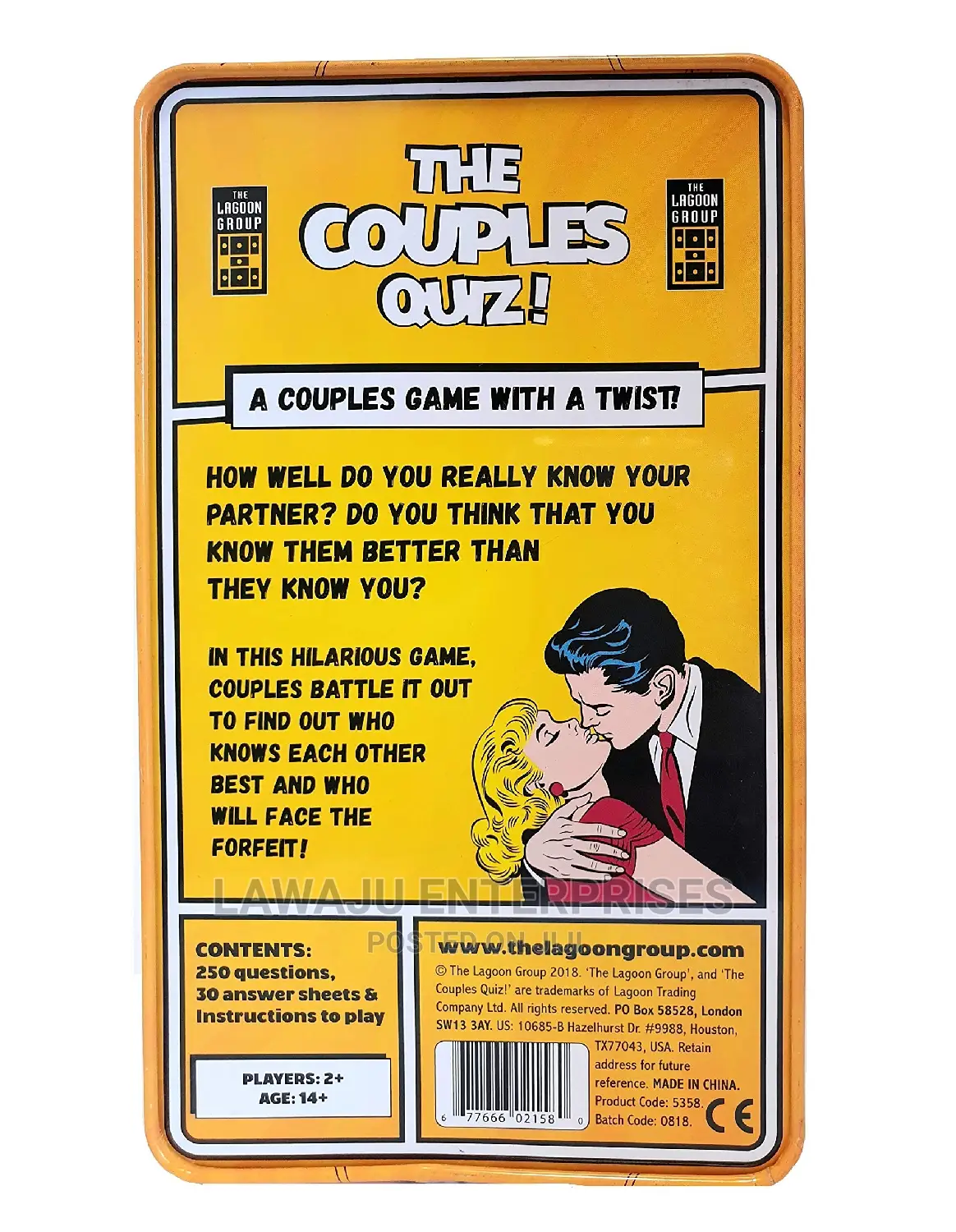 The Couples Quiz Game