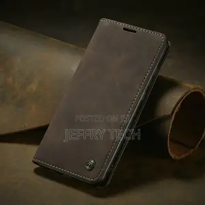 Caseme Suede Leather Wallet Case Flip Cover Samsung S21 Plu