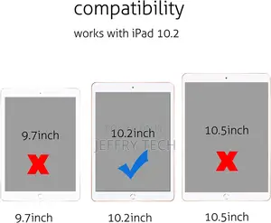 Screen Protector for iPad 9th 8th 7th Generation (10.2 Inch,