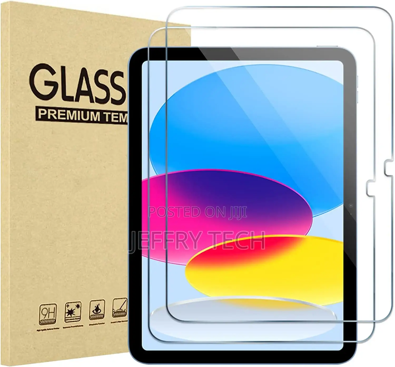Pack iPad 10.9 10th Generation 2022 Screen Protector A2696