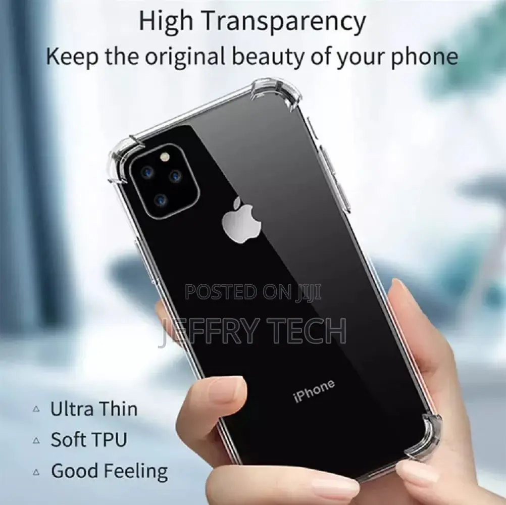 iPhone Xs Max - Anti-Shock in 4 Corners 1.5MM Ultra Thin So