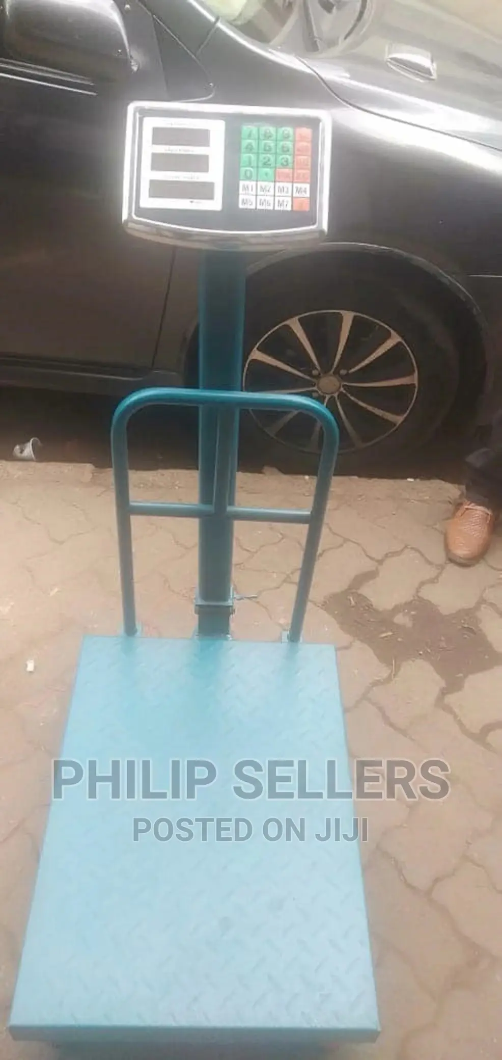 Weighing Scale Blue or Grey Blue Middle
