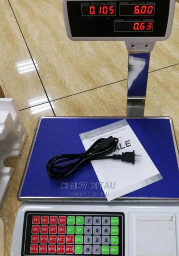 Accurate Receipt Weighing Scales - main view