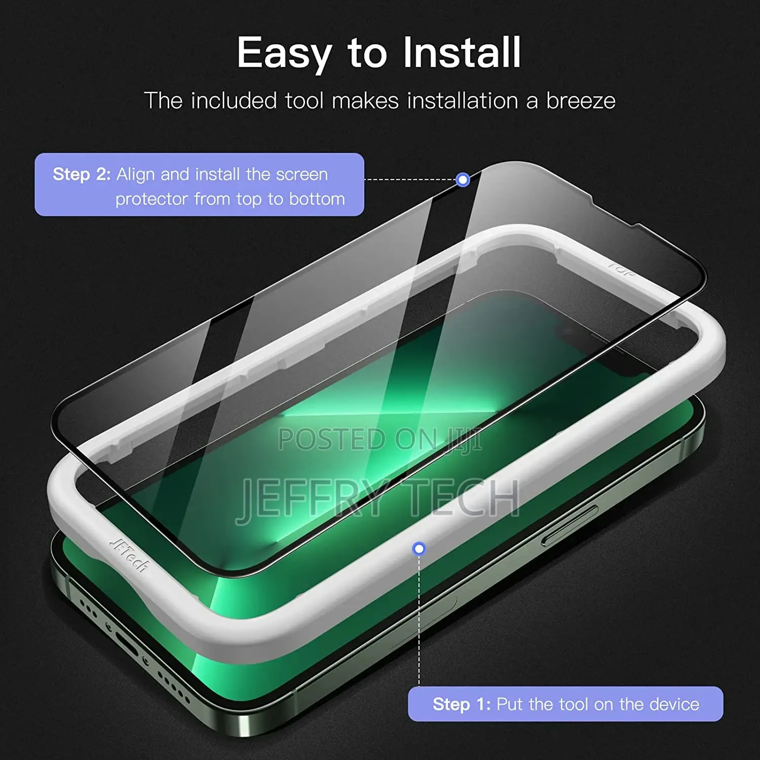 Screen Protector for iPhone 13 Pro Max 6.7-Inch, 3-Pack