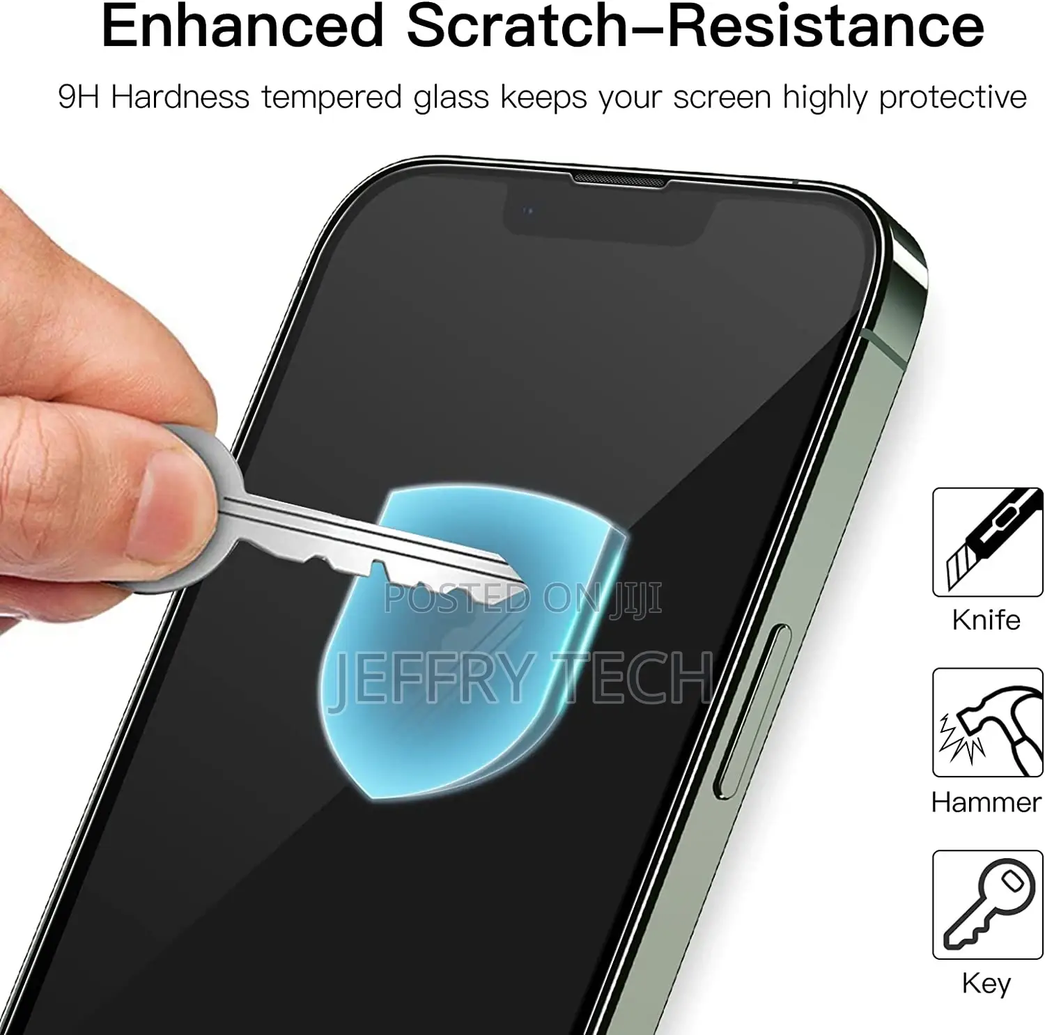 Screen Protector for iPhone 13 Pro Max 6.7-Inch, 3-Pack