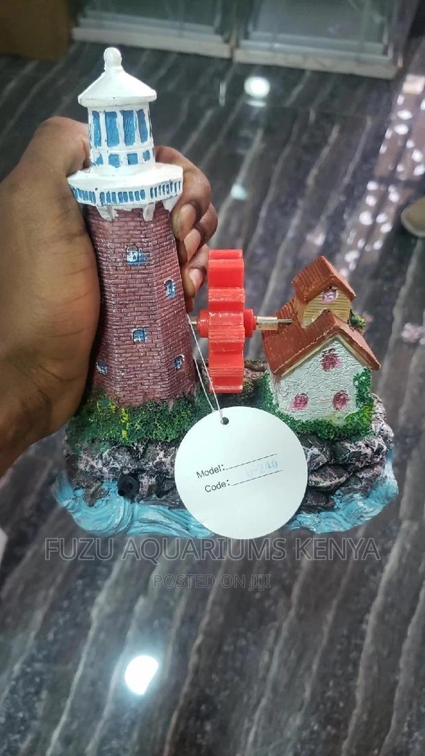 Aquarium Ornament (Tower) - main view