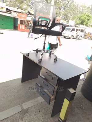 Office Desk and Office Chair