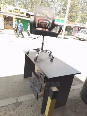 Office Desk and Office Chair