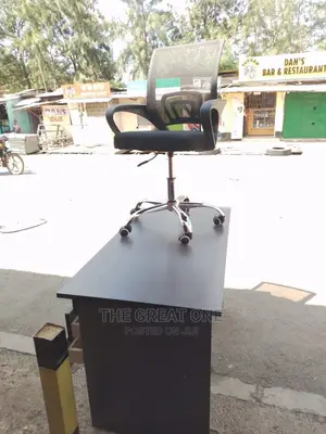 Office Desk and Office Chair