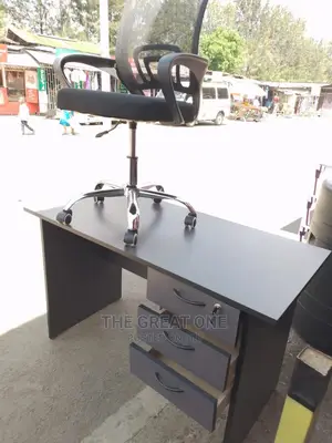 Office Desk and Office Chair