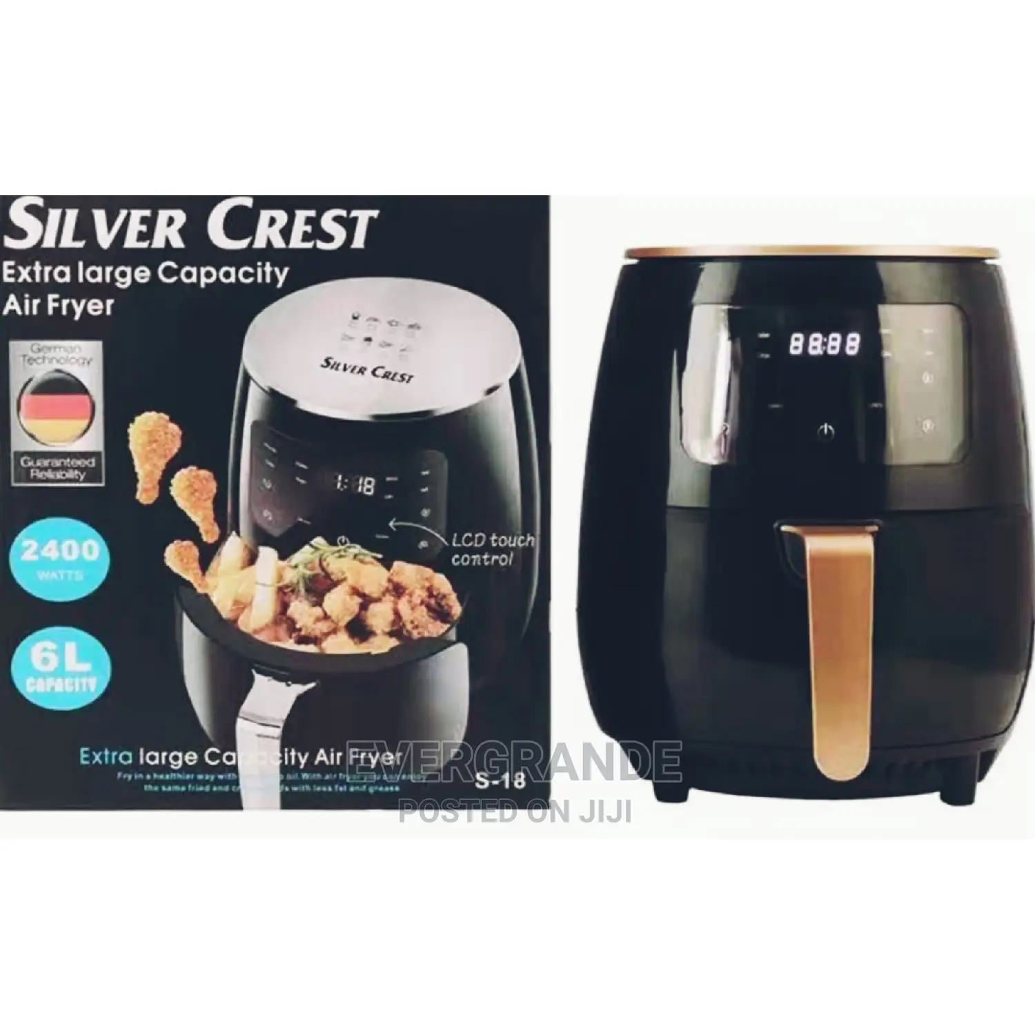 Brand New Silver Crest Air Fryer.